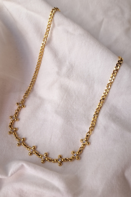 Carmela necklace σε χρυσή απόχρωση