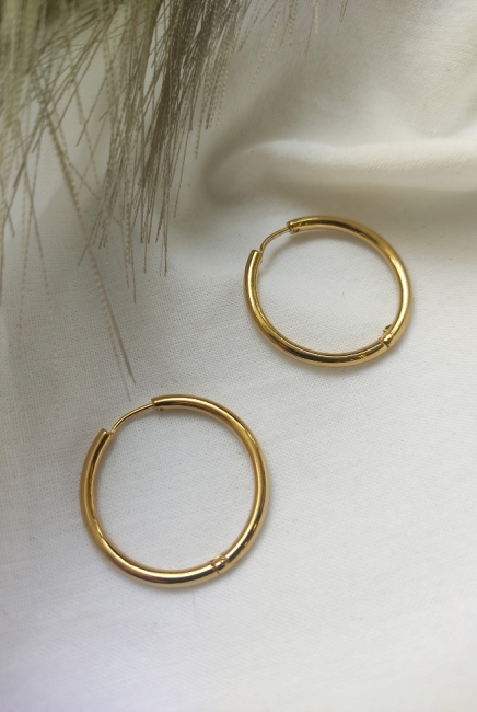 Temi earrings σε χρυσή απόχρωση