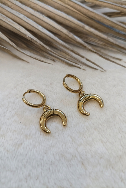Maleficent earrings σε χρυσή απόχρωση