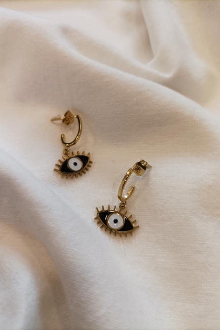 Iris earrings σε χρυσή απόχρωση