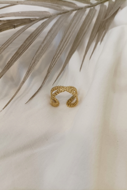 Kira ring σε χρυσή απόχρωση