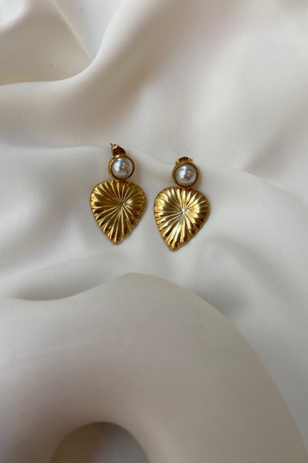 Cardigan earrings σε χρυσή απόχρωση
