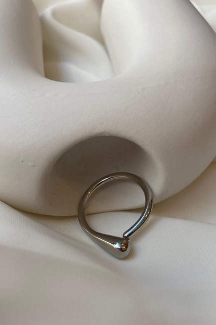 Noëlle silver shade ring