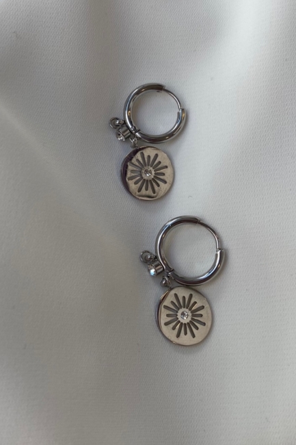 Apolline silver earrings