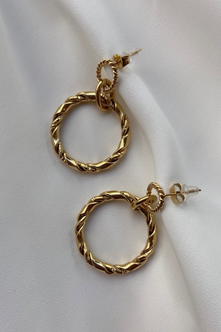 Stelia golden shade earrings