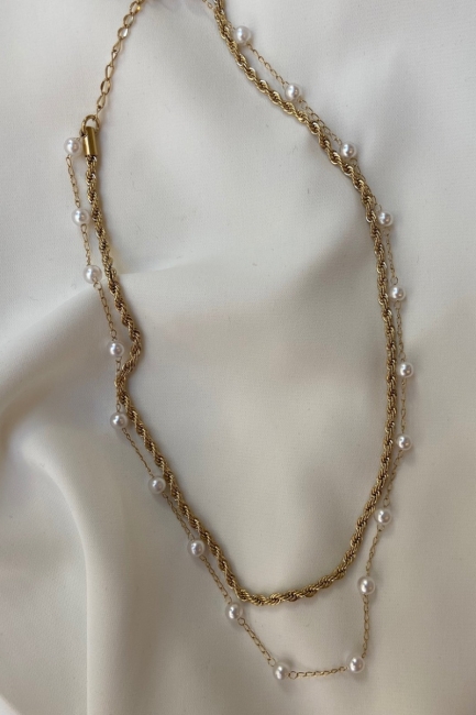 Arsinoe double necklace 