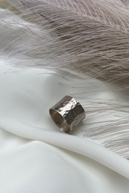 Alaia silver shade ring