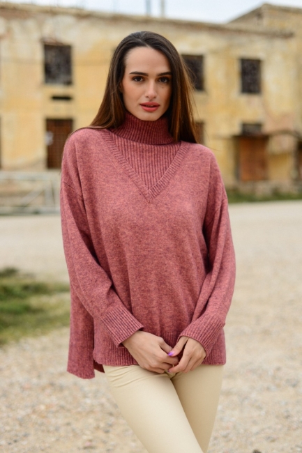 Gabo ζιβάγκο πουλόβερ σε dusty pink