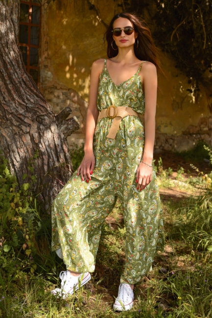 Kayla ολόσωμη φόρμα σε πράσινη απόχρωση