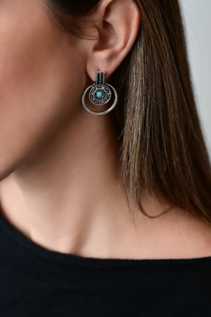Romola earrings σε ασημί απόχρωση