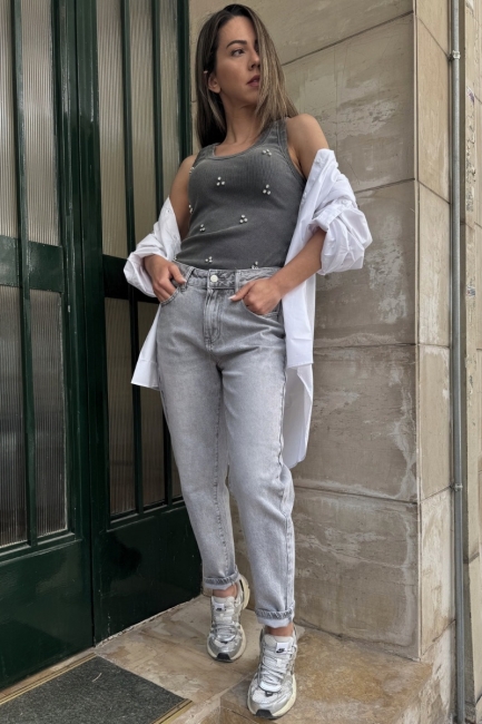 Sofia grey jeans