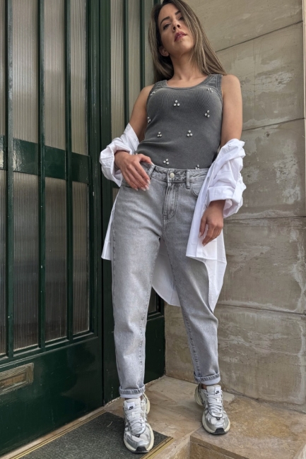 Sofia grey jeans