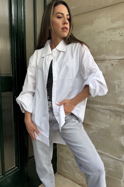 The white shirt