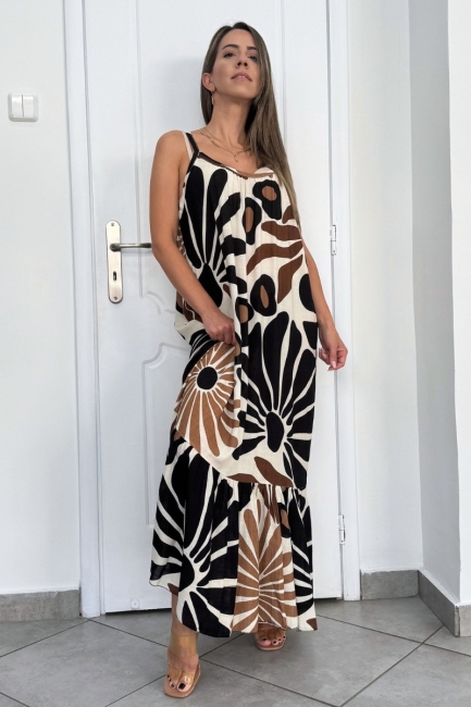 Maraya dress σε γήινες αποχρώσεις
