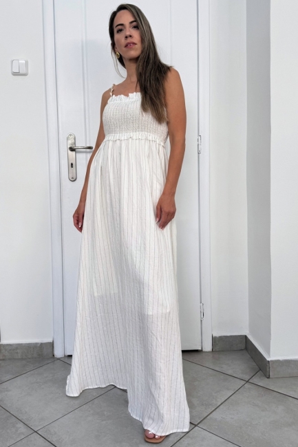 Evita dress σε λευκό