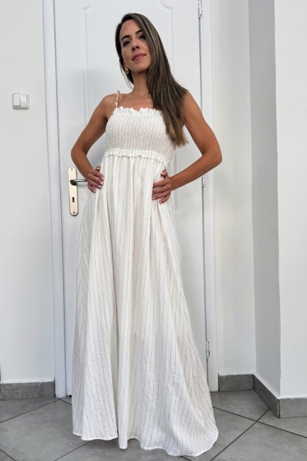 Evita dress σε λευκό