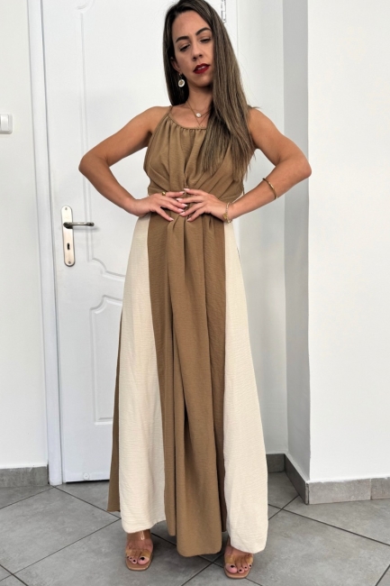 Cloe dress σε μπεζ απόχρωση