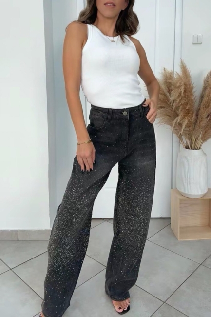 Strass jeans