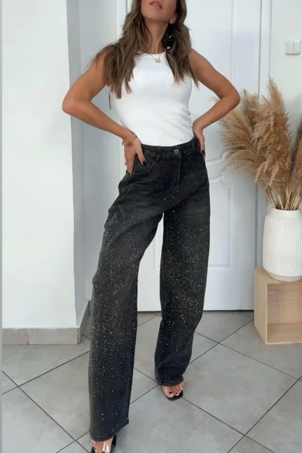 Strass jeans