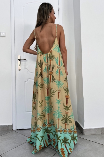 Palm trees dress