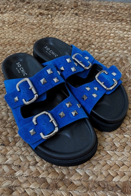 Sky Sandal Shoes-Blue
